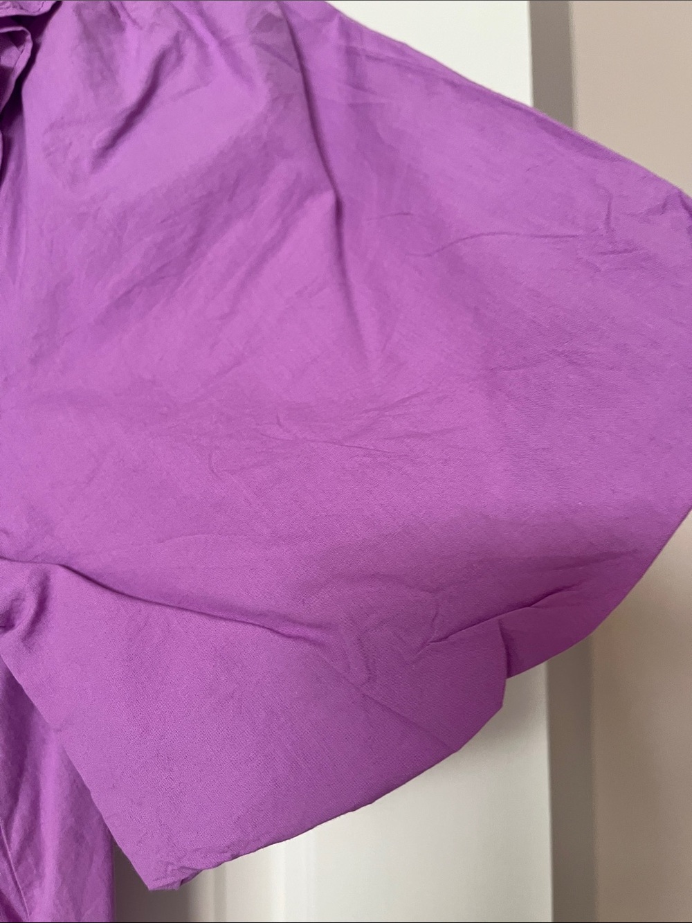 Love the Label Purple Ruffle Wrap Mini Dress - Picture 6 of 6